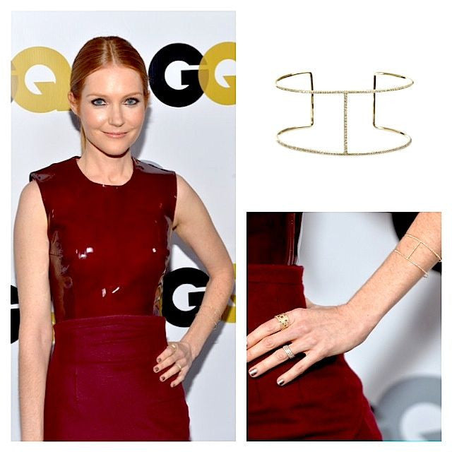 Darby Stanchfield in Granger B13 Diamond Cuff